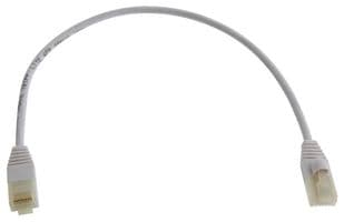 N261AB-S01-WH - EATON TRIPP LITE - N261AB-S01-WH - ENET CABLE, RJ45 PLUG-PLUG, 1FT, WHITE