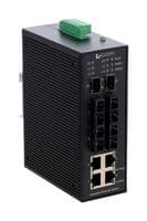 IES-2210-S20-SFP - L-COM - IES-2210-S20-SFP - ETHERNET SWITCH, RJ45/SFP/SC, DIN RAIL