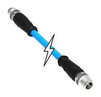 120341-0302 - MOLEX - 120341-0302 - SENSOR CORD, 8P M12 PLUG-PLUG, 6.6