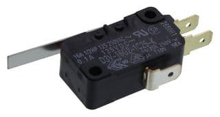 D3V-16G2-1C25-K - OMRON ELECTRONIC COMPONENTS - D3V-16G2-1C25-K - MICROSWITCH, HINGE LEVER, SPDT 16A 250V