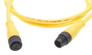 120066-0676 - MOLEX - 120066-0676 - SENSOR CORD, 3P M12 PLUG-RCPT, 3.3