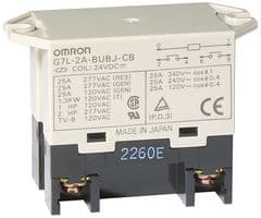 G7L-1A-BUB-J-CB AC100/120 - OMRON ELECTRONIC COMPONENTS - G7L-1A-BUB-J-CB AC100/120 - RELAY, SPST-NO, 250VAC, 30A