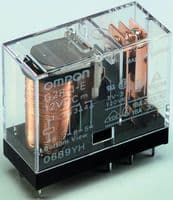 G2R-2-S AC120(S) - OMRON INDUSTRIAL AUTOMATION - G2R-2-S AC120(S) - RELAY, DPDT, 250VAC, 30VDC, 5A