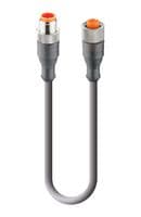 RST 4-RKT 4-646/10M - LUMBERG AUTOMATION - RST 4-RKT 4-646/10M - SENSOR CORD, 4P, M12 PLUG-M12 RCPT, 10M