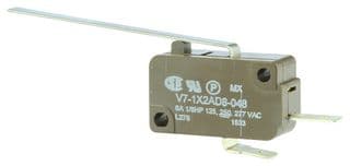 V7-1X2AD8-048 - HONEYWELL - V7-1X2AD8-048 - MICROSWITCH, LEVER, SPNO, 6A, 250VAC