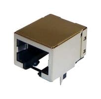 RJE051880110 - AMPHENOL COMMUNICATIONS SOLUTIONS - RJE051880110 - RJ45 CONN, R/A JACK, 8P8C, 1PORT, TH
