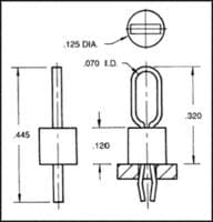 5014 - KEYSTONE - 5014 - TEST POINT, PCB, THROUGH HOLE
