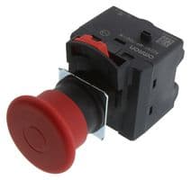 A22NEMPPD01N - OMRON INDUSTRIAL AUTOMATION - A22NEMPPD01N - E-STOP SW, SPST, 5A, 125V, PULL RESET