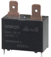 G4A-1A-E DC5 - OMRON ELECTRONIC COMPONENTS - G4A-1A-E DC5 - RELAY, SPST-NO, 277VAC, 30VDC, 23A