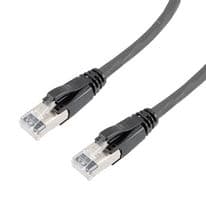 TRD626ASZ-BLK-7F - L-COM - TRD626ASZ-BLK-7F - ENET CABLE, CAT6A, RJ45 PLUG-PLUG, 7FT
