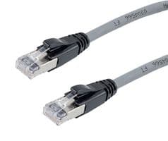 TRD626ASZ-GRY-15F - L-COM - TRD626ASZ-GRY-15F - ENET CABLE, CAT6A, RJ45 PLUG-PLUG, 15FT