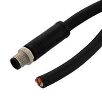 TRGK504-U4B-1M - L-COM - TRGK504-U4B-1M - SENSOR CABLE, 5P M12 PLUG-FREE END, 3.3