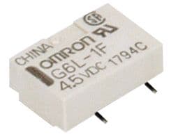 G6L-1F DC3 - OMRON ELECTRONIC COMPONENTS - G6L-1F DC3 - SIGNAL RELAY, SPST-NO, 3VDC, 1A, SMD