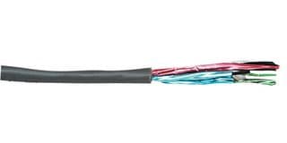 9773 060500 - BELDEN - 9773 060500 - SHIELDED MULTIPAIR CABLE 3PR 500FT 300V CHROME