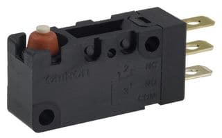 D2VW-01-1HS - OMRON ELECTRONIC COMPONENTS - D2VW-01-1HS - MICROSWITCH PIN PLUNGER SPDT 100mA 125V