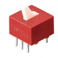 76SD01ST - GRAYHILL - 76SD01ST - SWITCH, DIP, 1 POSITION, DPDT, RAISED ROCKER