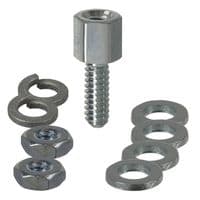 3342-4 - 3M - 3342-4 - JACK SOCKET SCREW KIT, #4-40, 11.6MM