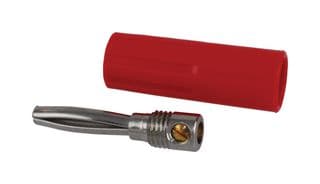 557-0500 - DELTRON COMPONENTS - 557-0500 - BANANA PLUG, 16A, SCREW, RED