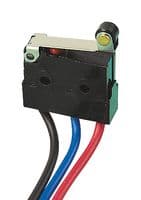 D2SW-3L2-3MS - OMRON ELECTRONIC COMPONENTS - D2SW-3L2-3MS - MICROSWITCH, SPST, 3A, 125VAC, 60GF