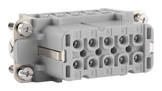 10441000 - LAPP - 10441000 - HEAVY DUTY INSERT, RCPT, 10+PE POS, 16A