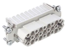 11256000 - LAPP - 11256000 - HEAVY DUTY INSERT, RCPT, 15+PE POS, 10A
