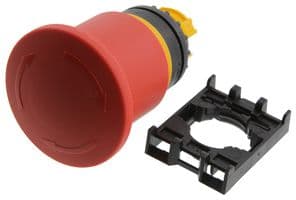 M22-PVT45P - EATON CUTLER HAMMER - M22-PVT45P - NON ILLUMINATED PB SW ACTUATOR, RED/45MM