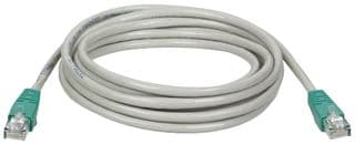 N010-010-GY - EATON TRIPP LITE - N010-010-GY - MOLDED CROSSOVER CABLE, CAT5E, 10FT GRAY