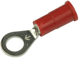 11-10-P - 3M - 11-10-P - TERMINAL, RING TONGUE, #10, 18AWG, RED