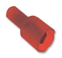 MNU18-187DMIK - 3M - MNU18-187DMIK - CRIMP TERMINAL, 4.7MM, MALE, RED