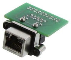 MRJ5A8101 - AMPHENOL COMMUNICATIONS SOLUTIONS - MRJ5A8101 - RUGGED RJ45 JACK, R/A 8P8C, 1PORT, TH