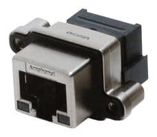 MRJ638101 - AMPHENOL COMMUNICATIONS SOLUTIONS - MRJ638101 - SEALED ETHERNET, RJ45, JACK, 8POS, THT