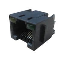 RJHSE3081A1 - AMPHENOL COMMUNICATIONS SOLUTIONS - RJHSE3081A1 - RJ45 CONN, JACK, 8P8C, 1PORT, TH