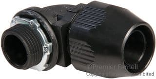 LT975P - ABB - THOMAS & BETTS - LT975P - CONDUIT FITTING, RA, THERMOPLASTIC, BLACK, 19.05MM