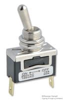 SPC21157 - MULTICOMP PRO - SPC21157 - SWITCH, TOGGLE, SPST, 20A, 125V