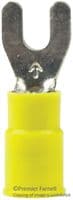 MNG10-6FX - 3M - MNG10-6FX - TERMINAL, FORK, STUD 6, CRIMP, YELLOW