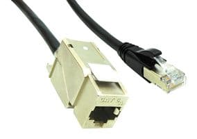 BM-1BJPK003F - BEL FUSE - BM-1BJPK003F - ENET CABLE, CAT6A, RJ45 JACK-PLUG, 3FT