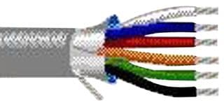 9541 060100 - BELDEN - 9541 060100 - SHIELDED MULTICONDUCTOR CABLE, 15 CONDUCTOR, 24AWG, 100FT, 300V