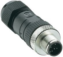 RSC 8/9. - LUMBERG AUTOMATION - RSC 8/9. - SENSOR CONNECTOR, M12, PLUG, 8POS, CABLE