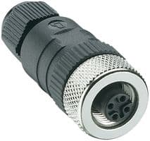 RKC 4/9. - LUMBERG AUTOMATION - RKC 4/9. - SENSOR CONNECTOR, M12, RCPT, 4POS, CABLE