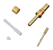 M39029/76-424 - DEUTSCH - TE CONNECTIVITY - M39029/76-424 - CIRCULAR CONTACT, PIN, CRIMP, SIZE 16