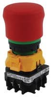 XW1E-BV4TG02MR - IDEC - XW1E-BV4TG02MR - SWITCH, E-STOP, DPST, 5A, 250VAC