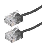 TRD634-BLK-3F - L-COM - TRD634-BLK-3F - ENET CORD, CAT6, RJ45 PLUG-PLUG, 3FT