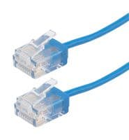 TRD634-BLU-25F - L-COM - TRD634-BLU-25F - ENET CORD, CAT6, RJ45 PLUG-PLUG, 25FT