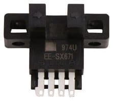 EE-SX671.. - OMRON INDUSTRIAL AUTOMATION - EE-SX671.. - PHOTO INTERRUPTER, THROUGH BEAM, 5MM