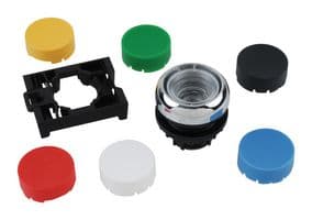 DEL-M22M-DRH-X-SWRGYB - EATON CUTLER HAMMER - DEL-M22M-DRH-X-SWRGYB - ACTUATOR, M22 NON-ILLUMINATED PUSHBUTTON