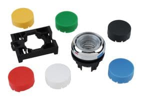 DEL-M22M-DH-X-SWRGYB - EATON CUTLER HAMMER - DEL-M22M-DH-X-SWRGYB - ACTUATOR, M22 NON-ILLUMINATED PUSHBUTTON