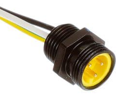 DEL-130013-0222 - MOLEX - DEL-130013-0222 - CABLE ASSY, 3P PLUG-FREE END, 19.7"