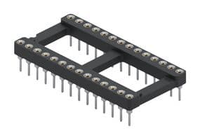 110-47-628-41-001000 - MILL-MAX - 110-47-628-41-001000 - DIP SOCKET, 28POS, 2.54MM, THROUGH HOLE