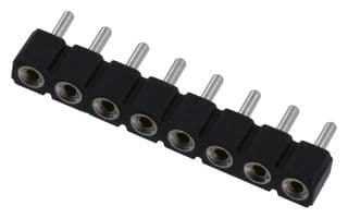 315-47-108-41-001000 - MILL-MAX - 315-47-108-41-001000 - SIP SOCKET, 8POS, 2.54MM, THROUGH HOLE