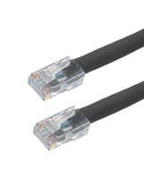 TRD524HF-BLK-15F - L-COM - TRD524HF-BLK-15F - ENET CORD, CAT5E, RJ45 PLUG-PLUG, 15